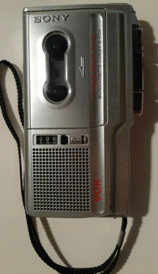 Vintage Sony V.  O.  R Microcassette Recorder M - 670v