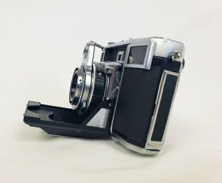 . Vintage Zeiss Ikon Contessa 35 Camera Tessar 1:2.  8 Lens Serial B49275 2