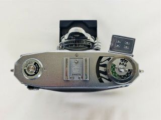. Vintage Zeiss Ikon Contessa 35 Camera Tessar 1:2.  8 Lens Serial B49275 3
