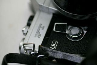 Vintage Canon Ft Film Camera & Canon Lens Fl - 55mm 1:1.  2 Z1