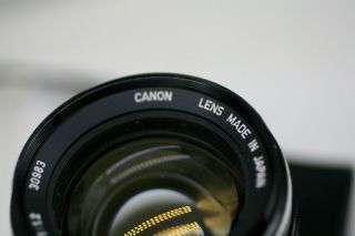 vintage Canon FT Film Camera & Canon Lens FL - 55mm 1:1.  2 Z1 2
