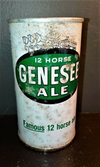 Genesee 12 Horse Ale Famous 12 Horse Ale Zip Top Beer Can