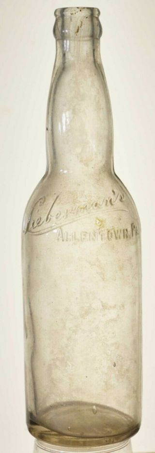 Vintage Pa Beer Bottles,  Breweriana,  Lieberman 