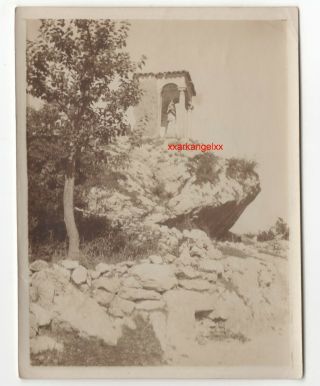 №67 Ww1.  Italian Front / Prima Guerra Mondiale Photograph,  Madonna San Rocco ?