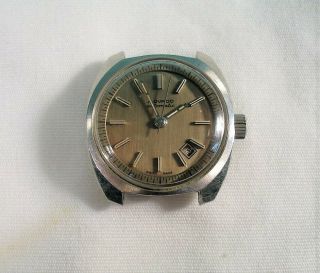 Vintage Lady Movado Automatic Watch With Date,  Sub Sea,  1970 