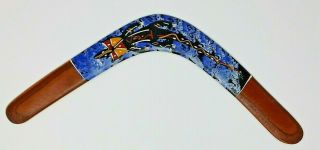 Authentic Aboriginal Art Boomerang