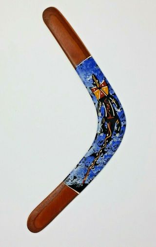Authentic Aboriginal Art Boomerang 3