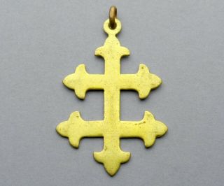 Wwi - 79th Infantry Division,  Large Pendant,  Medal.  " Cross Of Lorraine ".