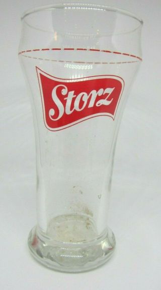 Bg 22 Vintage Storz 5 1/2 " Beer Glass Omaha Nebraska Brewery