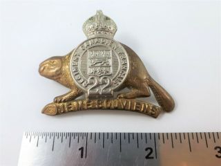 Ww I Canada Cap Badge - Regiment Canadien Francais 22e