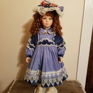 Thelma Resch Porcelain Doll Limited Edition 24 Inch 1993/2000