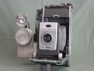 Vintage Polaroid 900 Electric Eye Land Camera With Flash Units