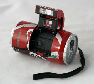 1998 Coca Cola Can 35mm Film Camera Vintage Coke Collectible Memorabilia
