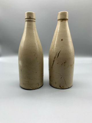 Vintage Stone Beer Bottles 1800 