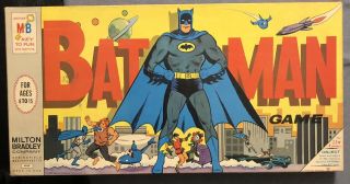 Vintage The Batman Board Game 1966 Milton Bradley Made In Usa 4648 Complete