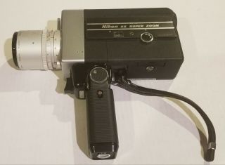 Vintage Nikon 8x Zoom 8 Movie Camera 2
