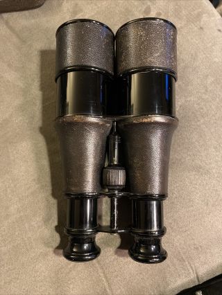 Ww1 French “grammont Marine Paris” Binoculars - Day & Night - Clear Optics