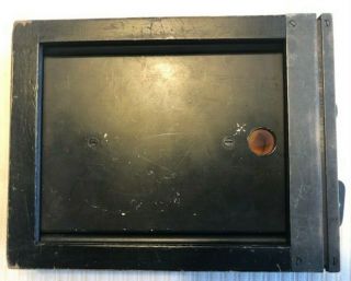 RARE,  VINTAGE 1922 5X4 ROLL FILM HOLDER,  NO.  53,  THE REAL DEAL 3