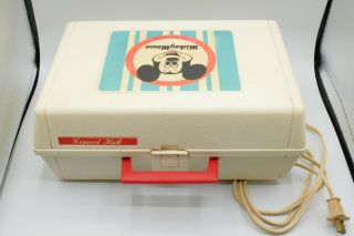 Vintage Walt Disney Mickey Mouse Concert Hall Record Player Suitcase Clean&Works 2