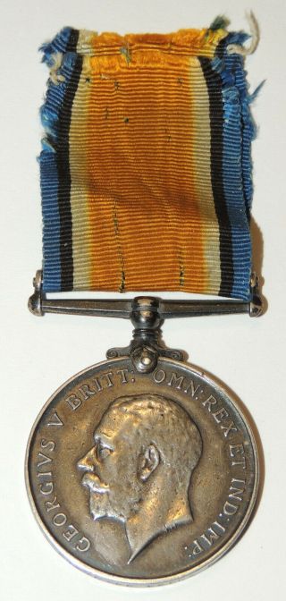 Ww1 World War One British War Medal Silver 3 - 3223 Pte.  N.  Mc Leod.  R.  Highlanders