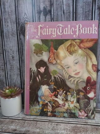 Vtg The Fairy Tale Book Golden Press Copr.  1958 Illustrated By Adrienne Segur