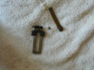 Argentine Marked Model 1891 Mauser Rifle 7.  65 Cal Complete Rear Sight W Spring