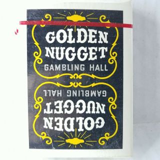Black Golden Nugget Gambling Hall Playing Cards Does Not Apply Does Not Apply D