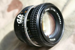 Nikon Nikkor 50mm F1.  4 Vintage Camera Lens 5173904