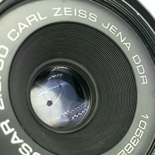 Vintage Carl Zeiss Jena DDR Tessar 50mm F/2.  8 Prime Lens M42 Pentax Thread Mount 3