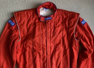 Sparco Karting Race Rally Race Vintage Retro Suit 05a