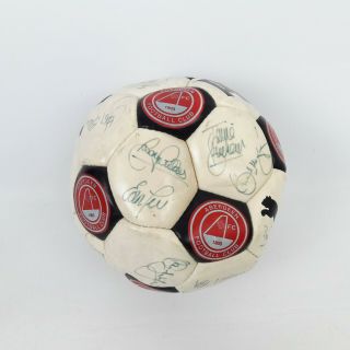 Aberdeen Vintage Puma Football Signed Autographed Ball The Dons Dandies No