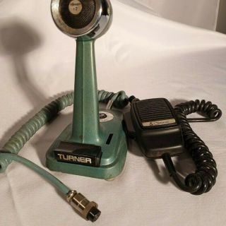 Vintage Turner Ssb,  2 Transistorized Ham Radio Microphone And Vintage Cobra Cb