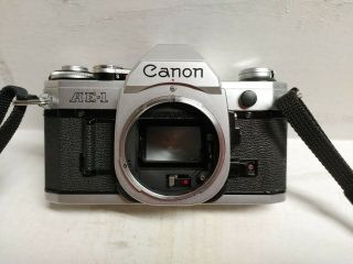 Vintage Canon AE - 1 35mm Camera w/50mm 1:1.  8 Lens 2