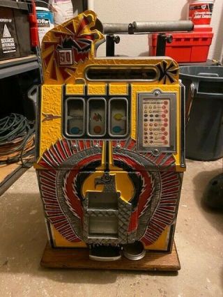 Slot Machine Mills War Eagle 50 Cent