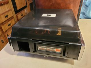 Vintage Kodak Moviedeck 447 8mm 8 Home Movie Film Projector W Bag