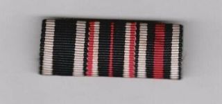 Ww1 German Award Ribbon Bar,  Iron Cross,  War Merit Medal,  Honor Cross,  C304