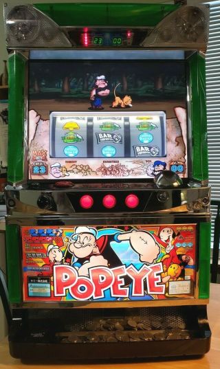 Sammy Popeye Skill Stop Slot machine Pachislo and both keys 2