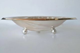 Wmf - Ikora Art Deco Silver Plated Dish 1930 - 1940c