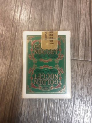 Vintage Golden Nugget Gambling Hall And Rooming House Playing Cards Uncut