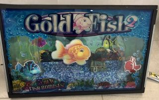 Wms Bb2 Gold Fish 2 Slot Machine Mechanical Top Box