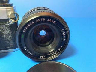 VTG Olympus OM - 10 W/ Rokinon 1:3.  5 - 4.  5 50mm Lens | | 3