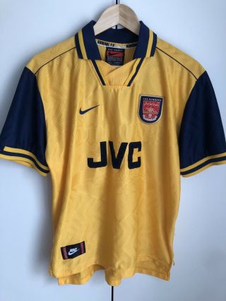 Arsenal Nike Vintage 1996/97 Away Shirt Medium Adults M 1997
