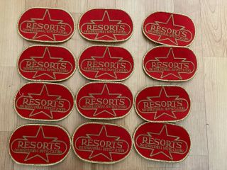 35 Vintage Resorts International Casino Atlantic City Patches