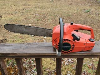 Sears Craftsman Chainsaw Farm Saw 2.  1 14 " Old Vtg Tool Trim Wood Poulan Arborist