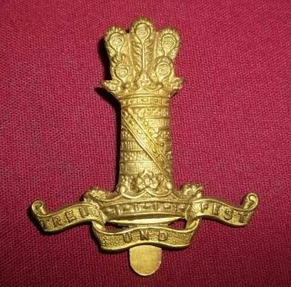 British Military Cap Badge The 11th Prince Albert 