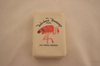 Vintage The Fabulous Flamingo Hotel Las Vegas,  Nevada Cashmere Bouquet Mini Soap