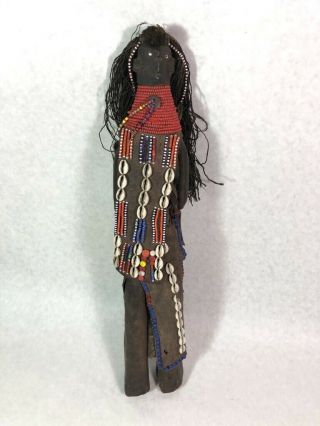 Turkana Ngide Or Child Doll,  Vintage African Tribal,  Fertility