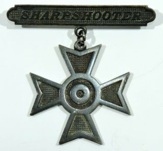 Wwi Us Army,  Marine Corps Sharpshooter Qualification Badge