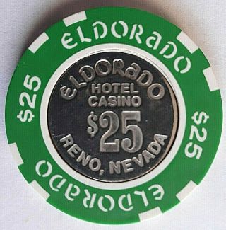 $25 Eldorado - Reno Nevada Casino Chip