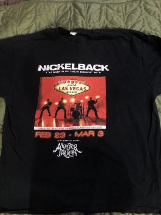 Hard Rock Hotel Las Vegas Staff T - Shirt Nickel Back